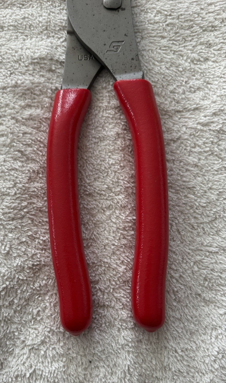 Snap On 8” Talon Grip Flank Jaw Slip Joint Pliers