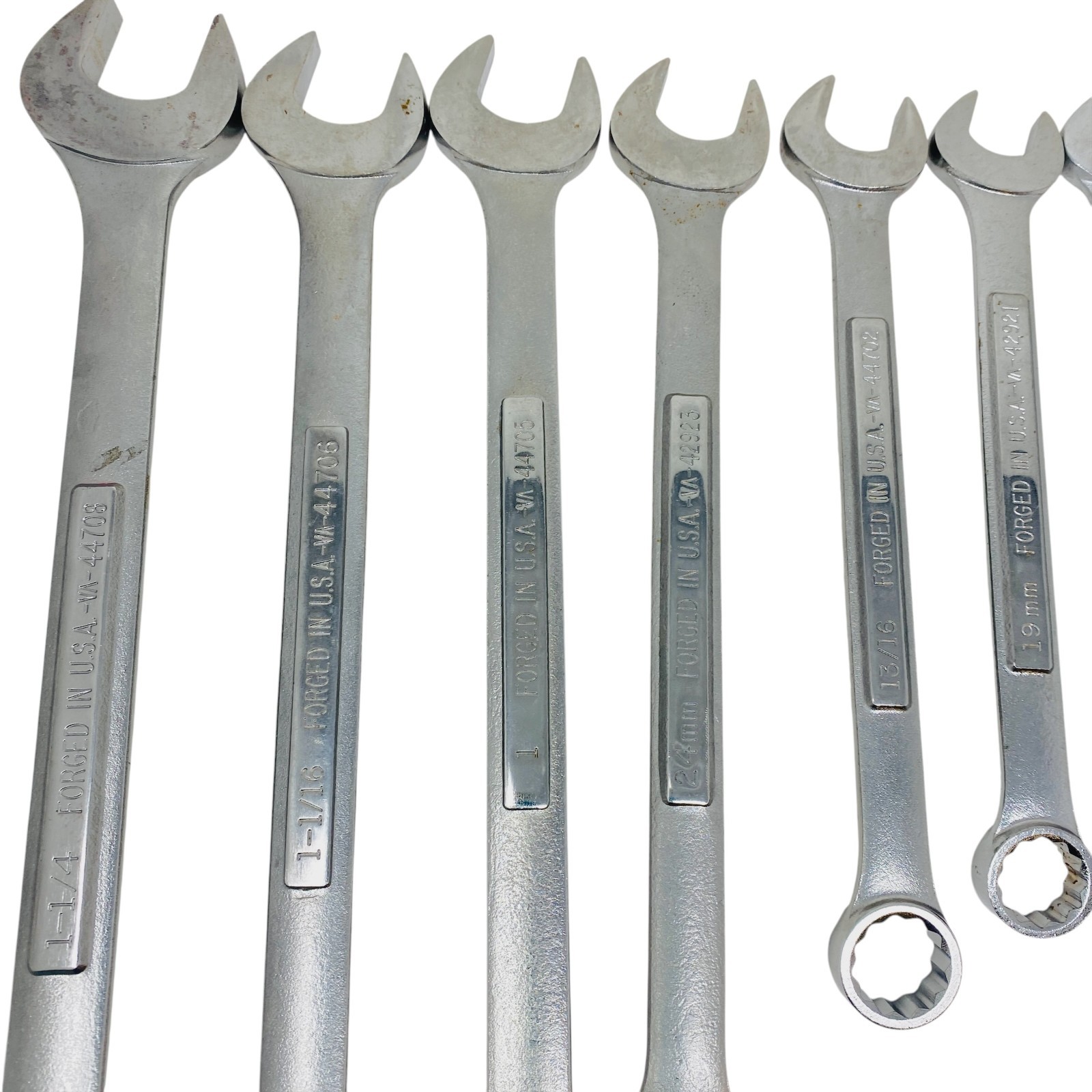 Craftsman USA Wrench Set Heavy Duty 1-1/4″ to 1/4″, Forged in USA, 13 Pcs