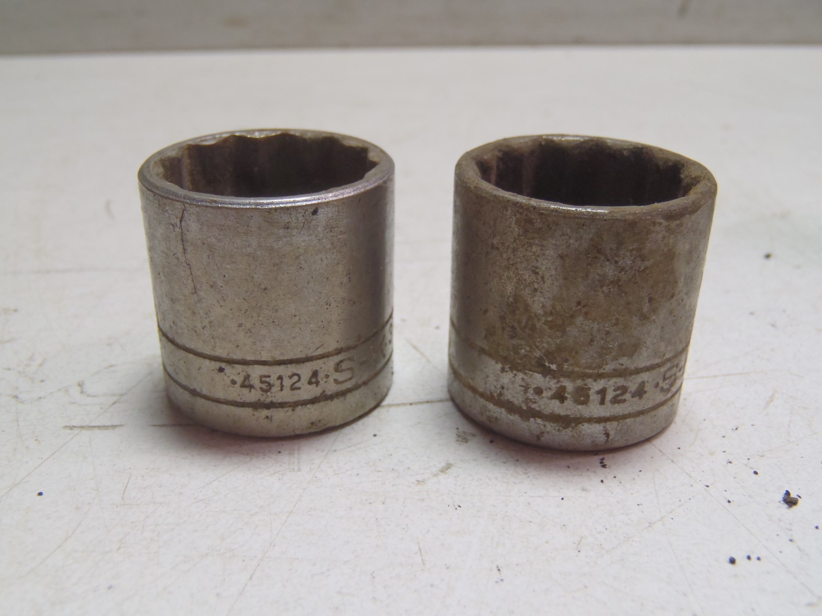Lot of 7 S K Sockets Tools 45124 x2, 45120 x2, 40618, 40118, 40426