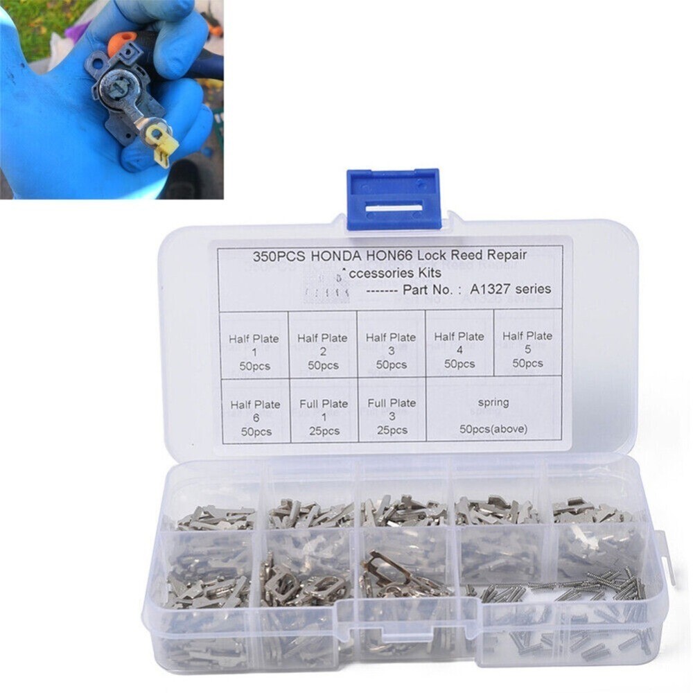 350PCS/Boxed For Honda Car Lock Reed Lock Plate Auto Key Lock Repair Accessories