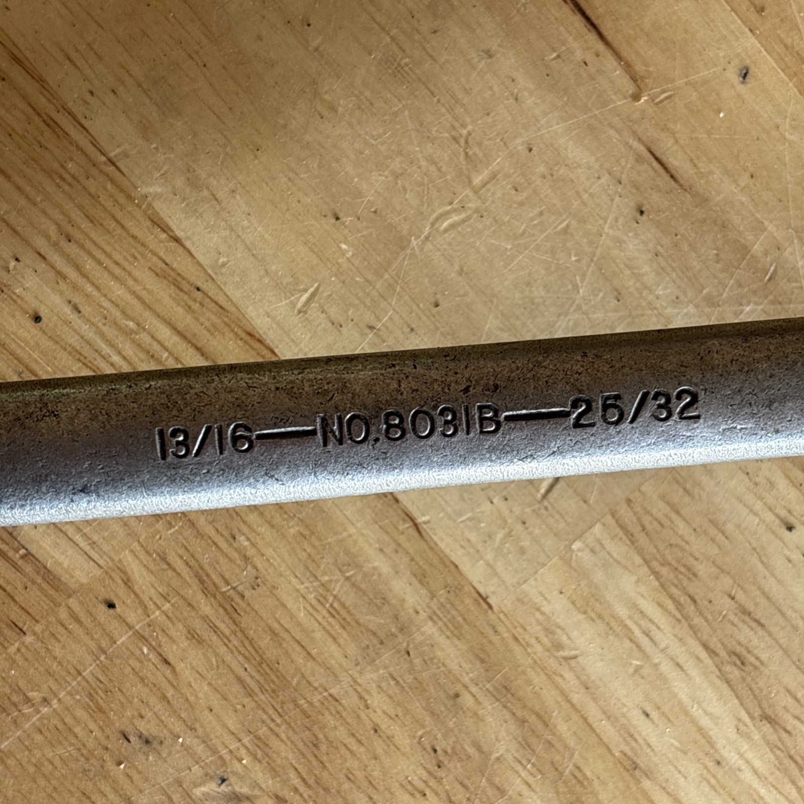 Williams Superrench 25/32″ x 13/16″ Offset Double Box End Wrench 12pt USA READ!