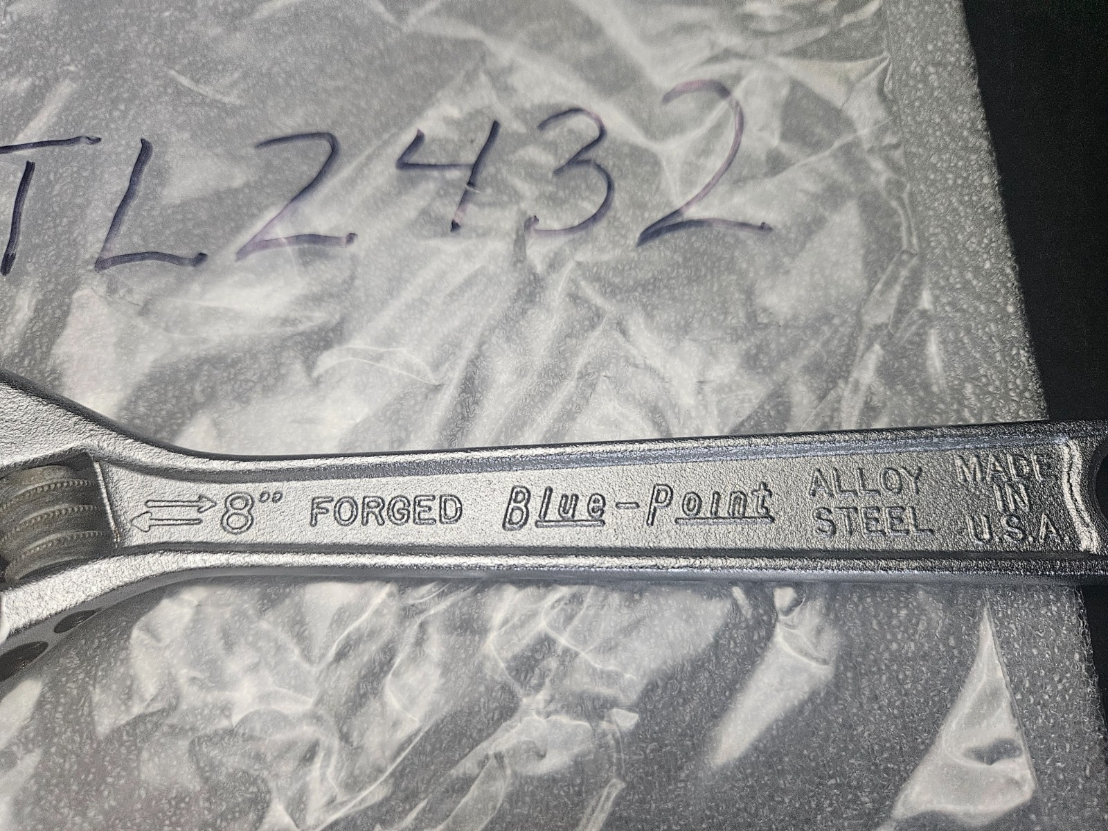 BLUE-POINT BY SNAP ON 8″ ADJUSTABLE WRENCH USA (TL2432)