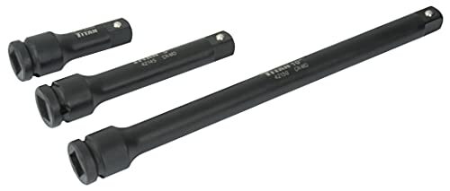 Titan 42140 3-Piece 1/2-Inch Drive Impact Extension Bar Set