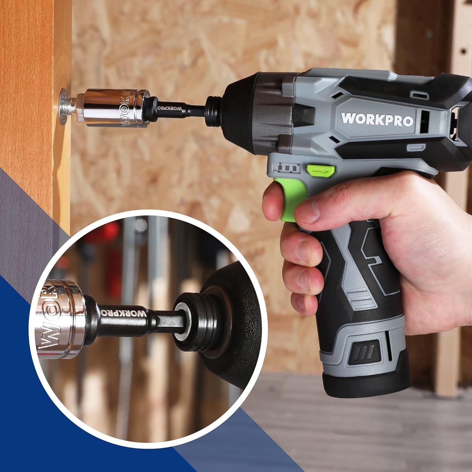 Versatile Socket Adapter Extension Set with Holder: Perfect for Home Improvement