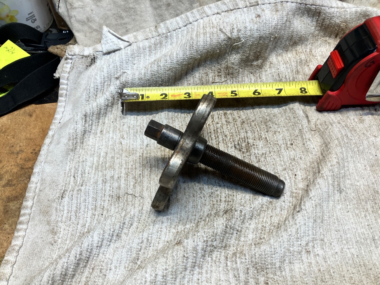 Snap-on USA Harmonic Balancer Puller CJ98 w/ Drive Screw & bolts set