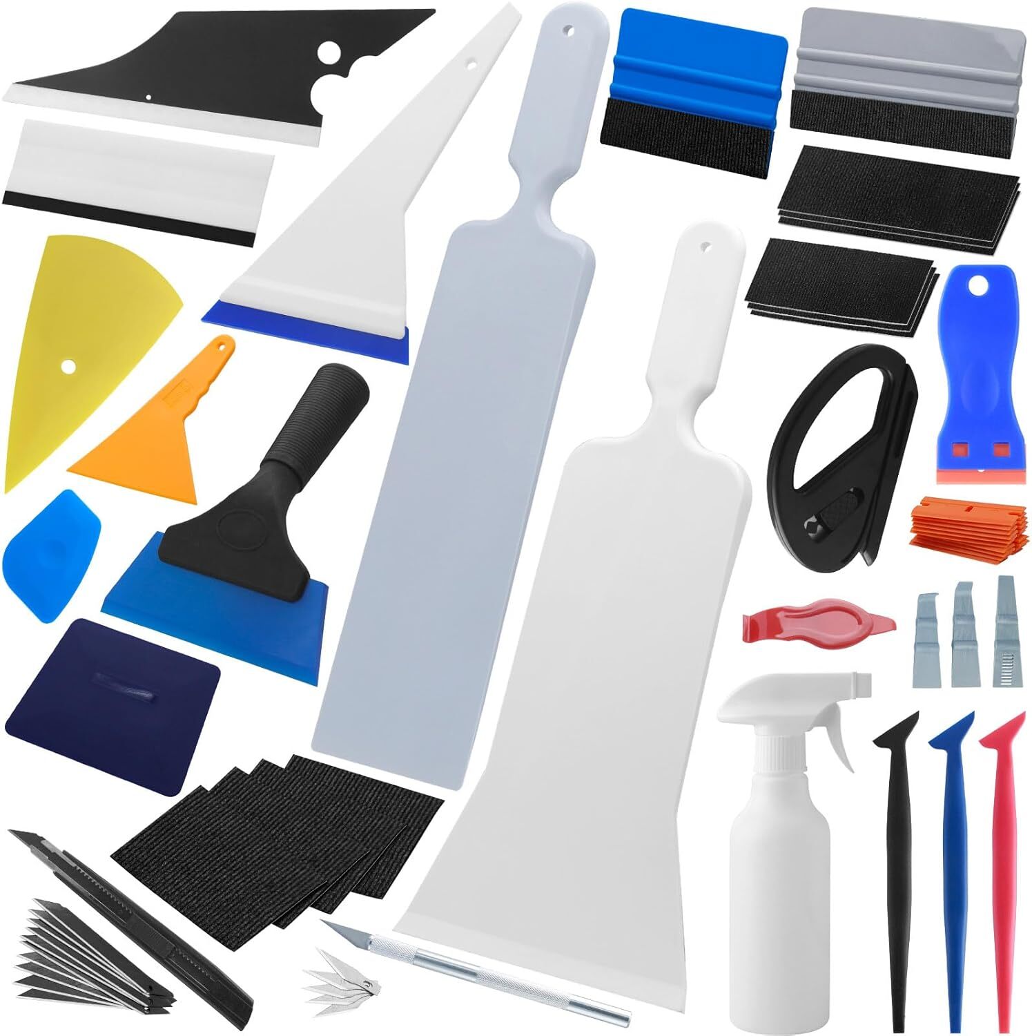 Auto Glass Tinting Tool Set Vinyl Wrap Tool Windshield Rear Window Tinting Tool