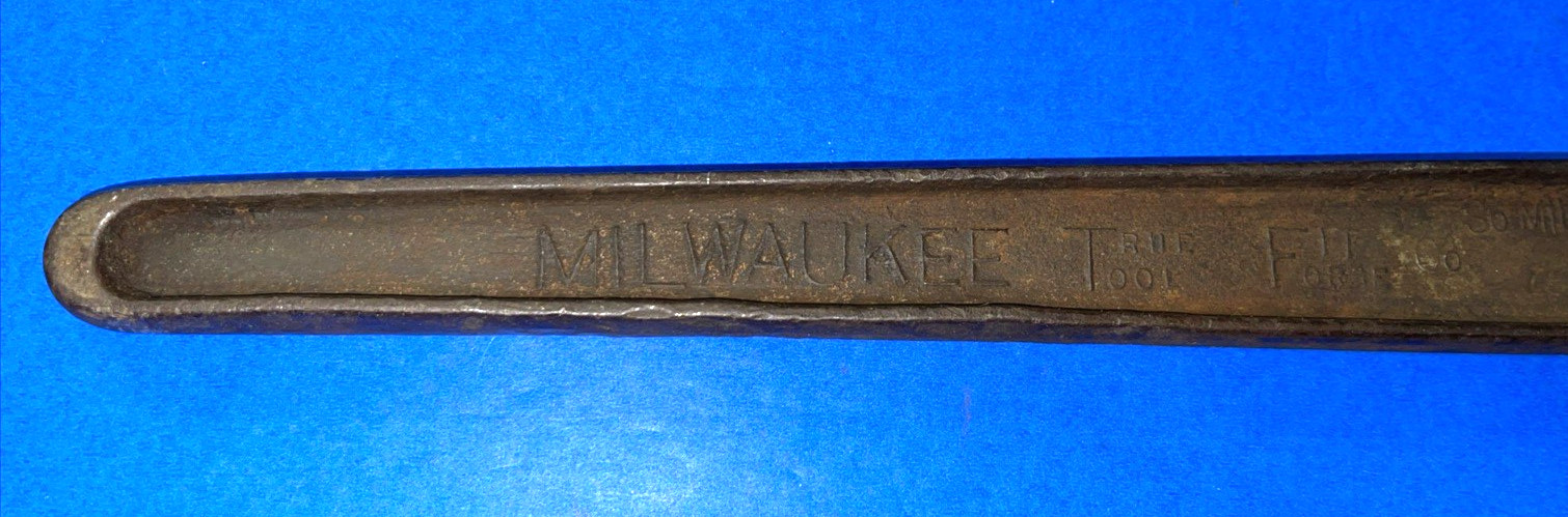 MILWAUKEE TOOLS VINTAGE 3/4 DRIVE TRUE FIT RATCHET WITH REMOVABLE NUB