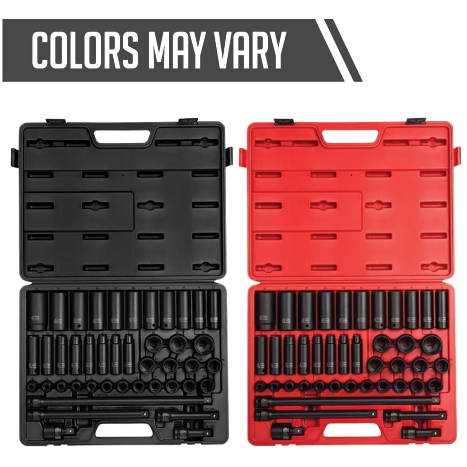 Sunex 2569 Master Impact Sockets, 43-Piece Set
