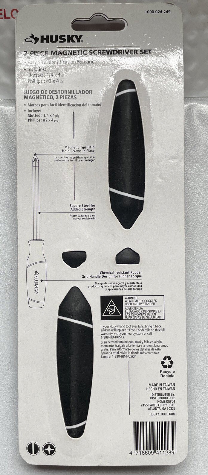 Husky 2-Piece Screwdriver Set 1000 024 249