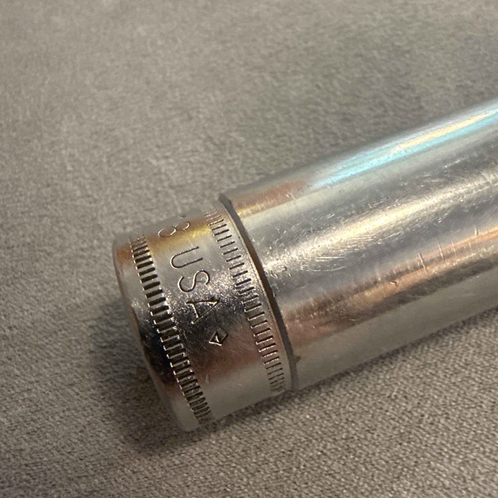 Snap On Tools 18mm 6 Point Deep Socket SFSM18 Vintage USA