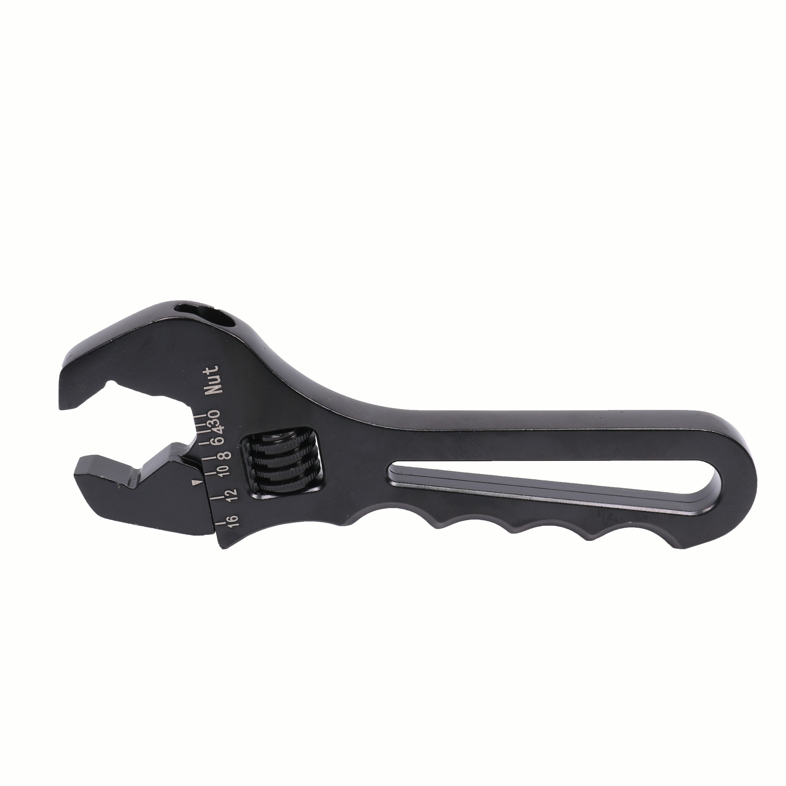 Aluminum 3AN-16AN Adjustable Wrench Tool Spanner Black For Hose End Fitting