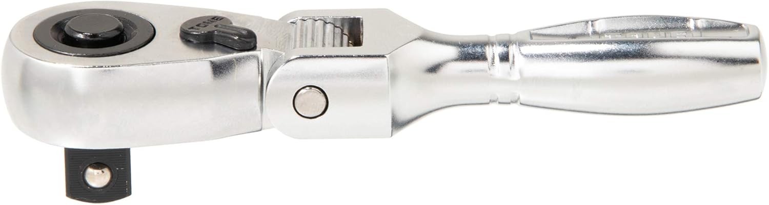 TONE RH3FHS 3/8″ Drive Short Flex-Head Ratchet Handle Socket Hold JDM Tool NEW