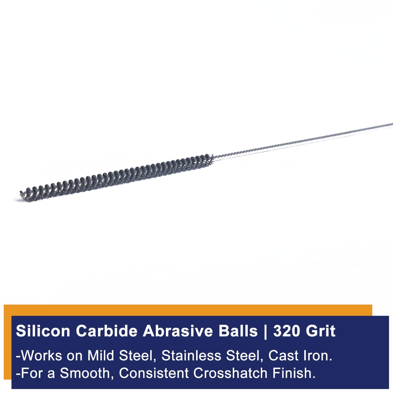 Small Cylinder Hone Tool 0.157″ (4mm) 320 Grit Brush for Engine Piston & Valve C