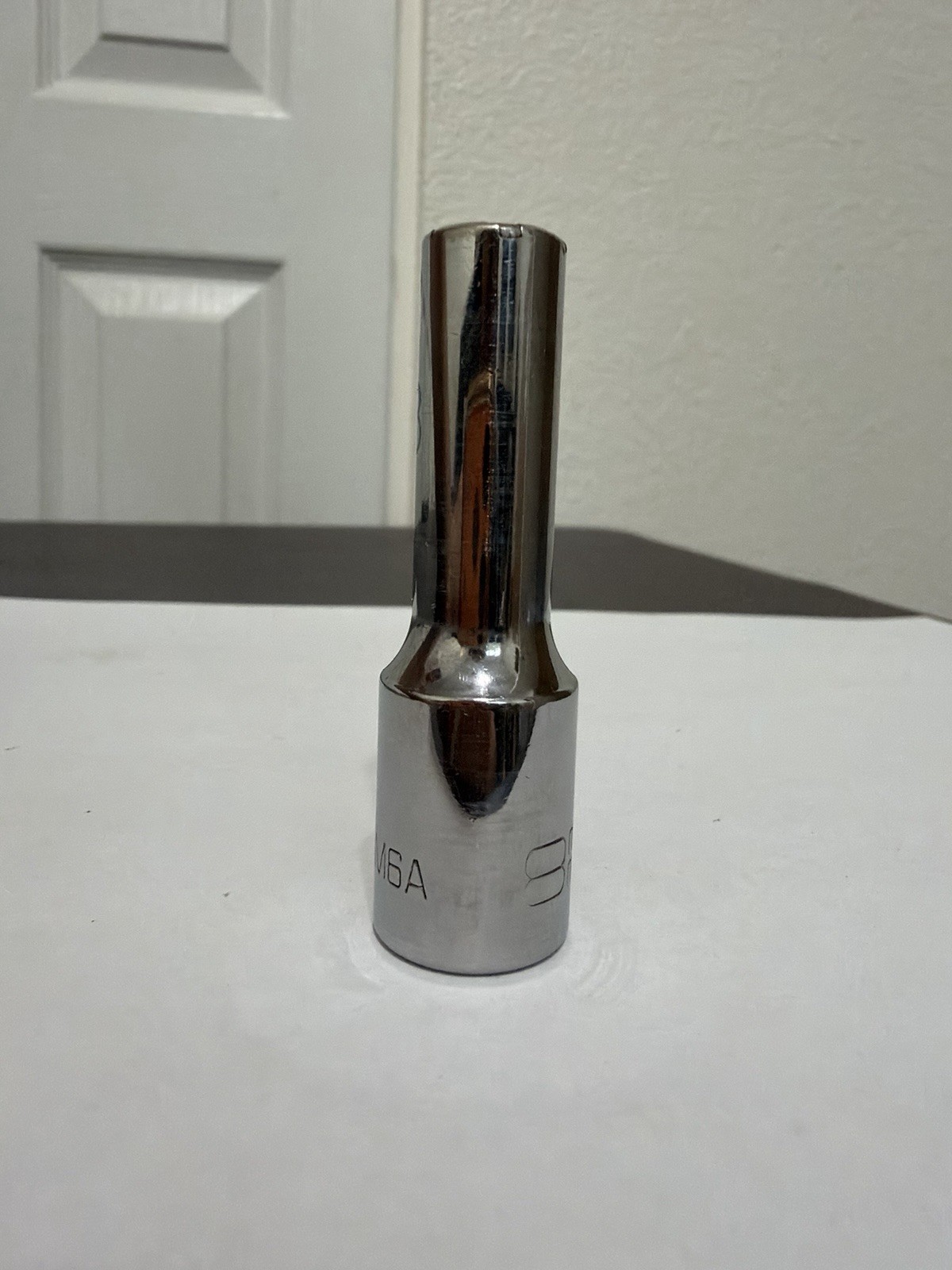 MATCO Tools BD8M6A 3/8″ Drive Metric 8mm Deep 6 Point Chrome Socket