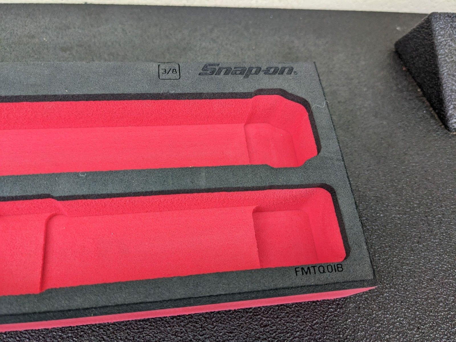 #bp305 Snap-on Tools NEW RED FOAM for 2pc 3/8″ Drive Torque Wrench Set FMTQ01AB