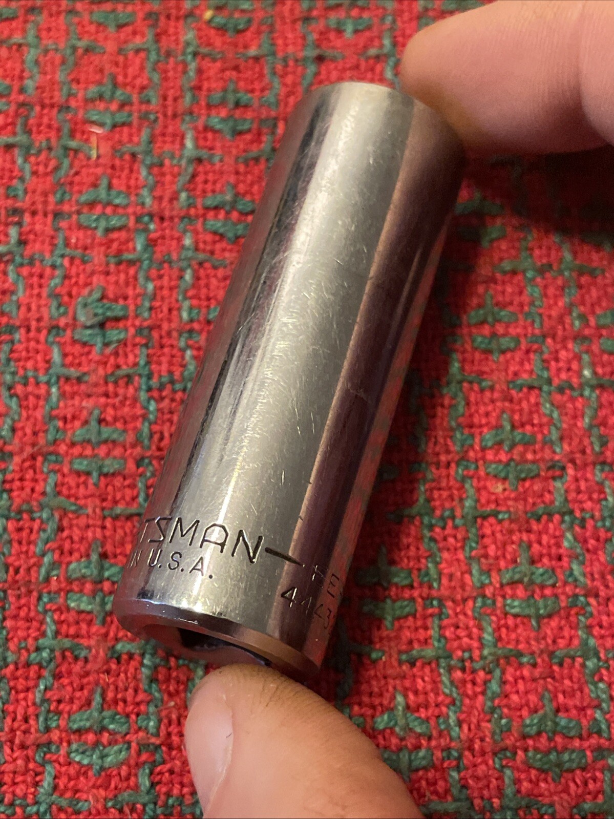 Vintage Craftsman 15mm Deep Socket No Knurl 6pt 3/8 Dr 44432 🇺🇸 Excellent