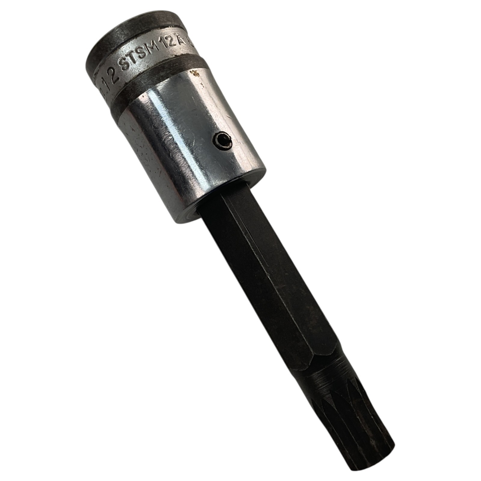 Snap-On Long Triple Square Bit Socket STSM12A 1/2″ Drive 12 mm USA As Pictured
