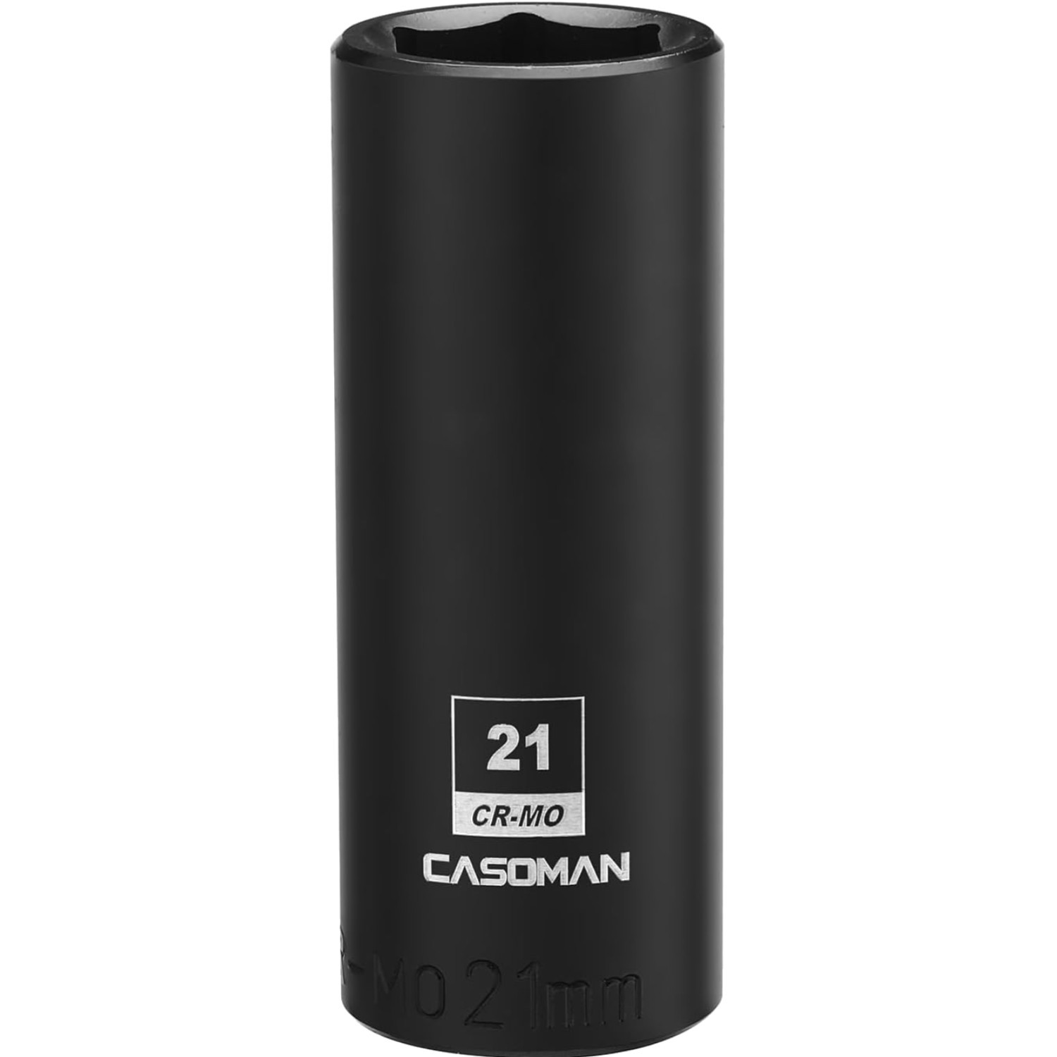 21mm Deep Impact Socket, 1/2-Inch Drive, 6-Point, CR-MO