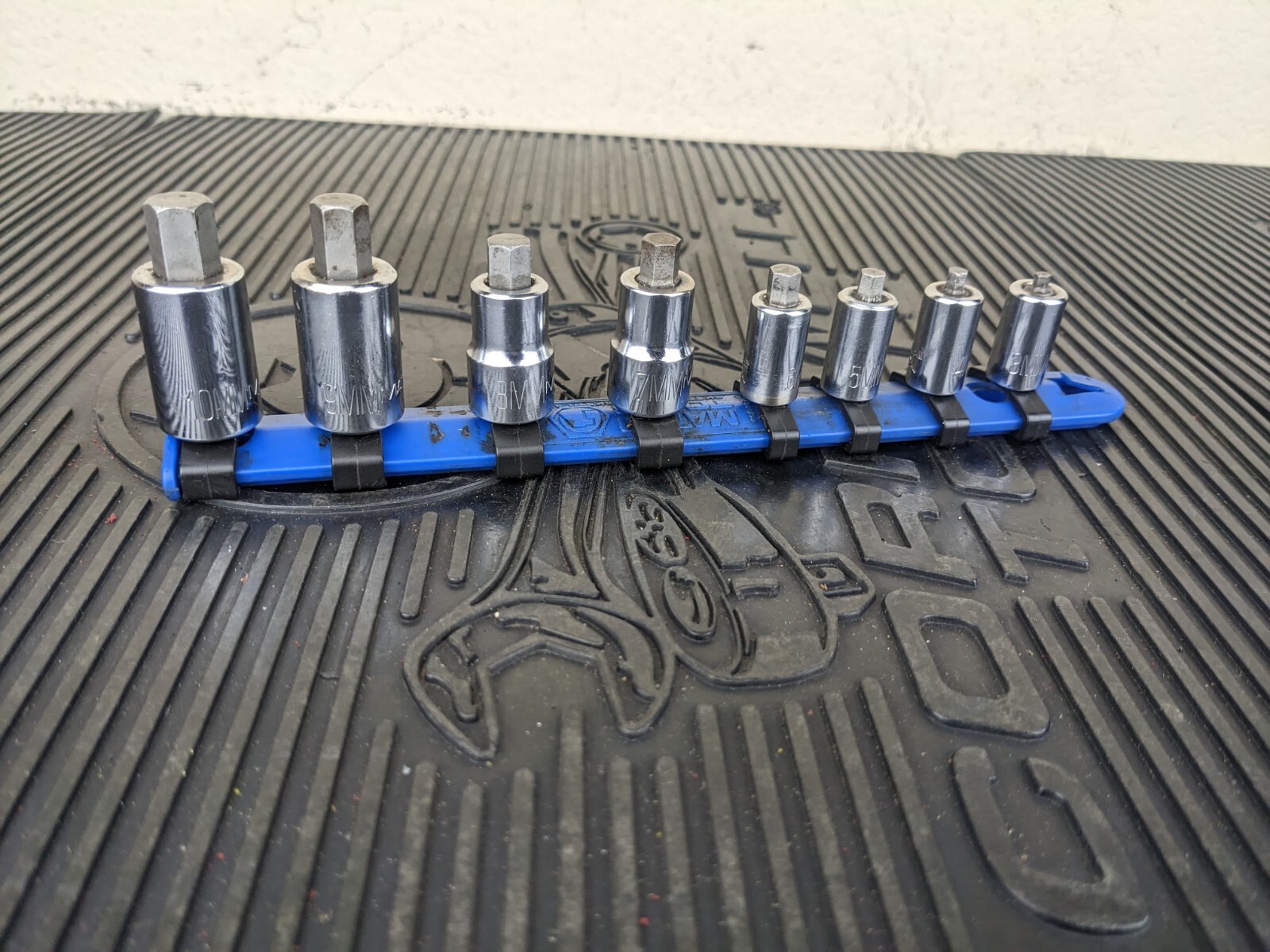 #be638 MATCO SABXYSM8R 8pc Metric STUBBY Hex Socket Driver Set 3-10mm