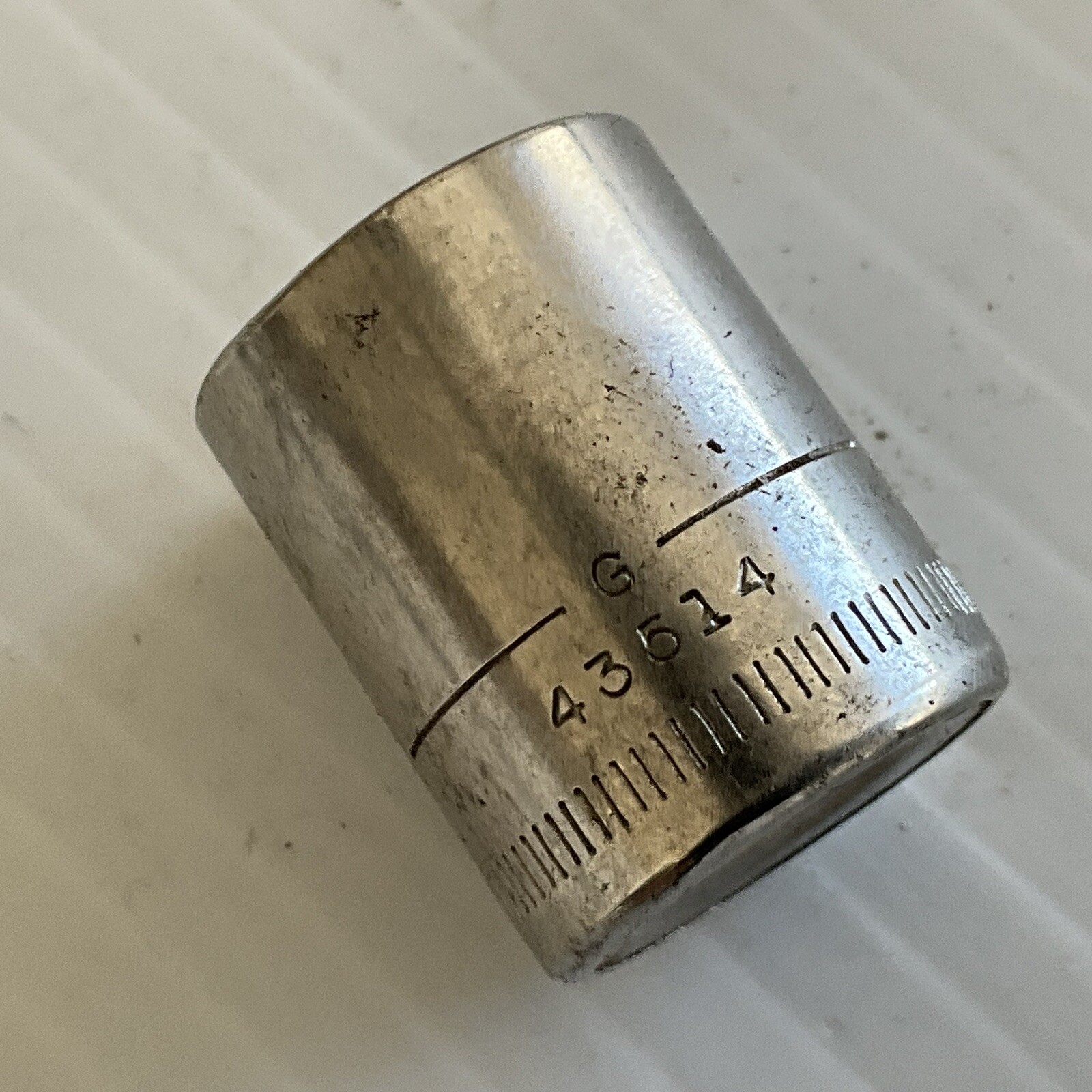 Vintage Craftsman 13MM Socket 1/4″ Drive -G- Model 43514 Made in U.S.A