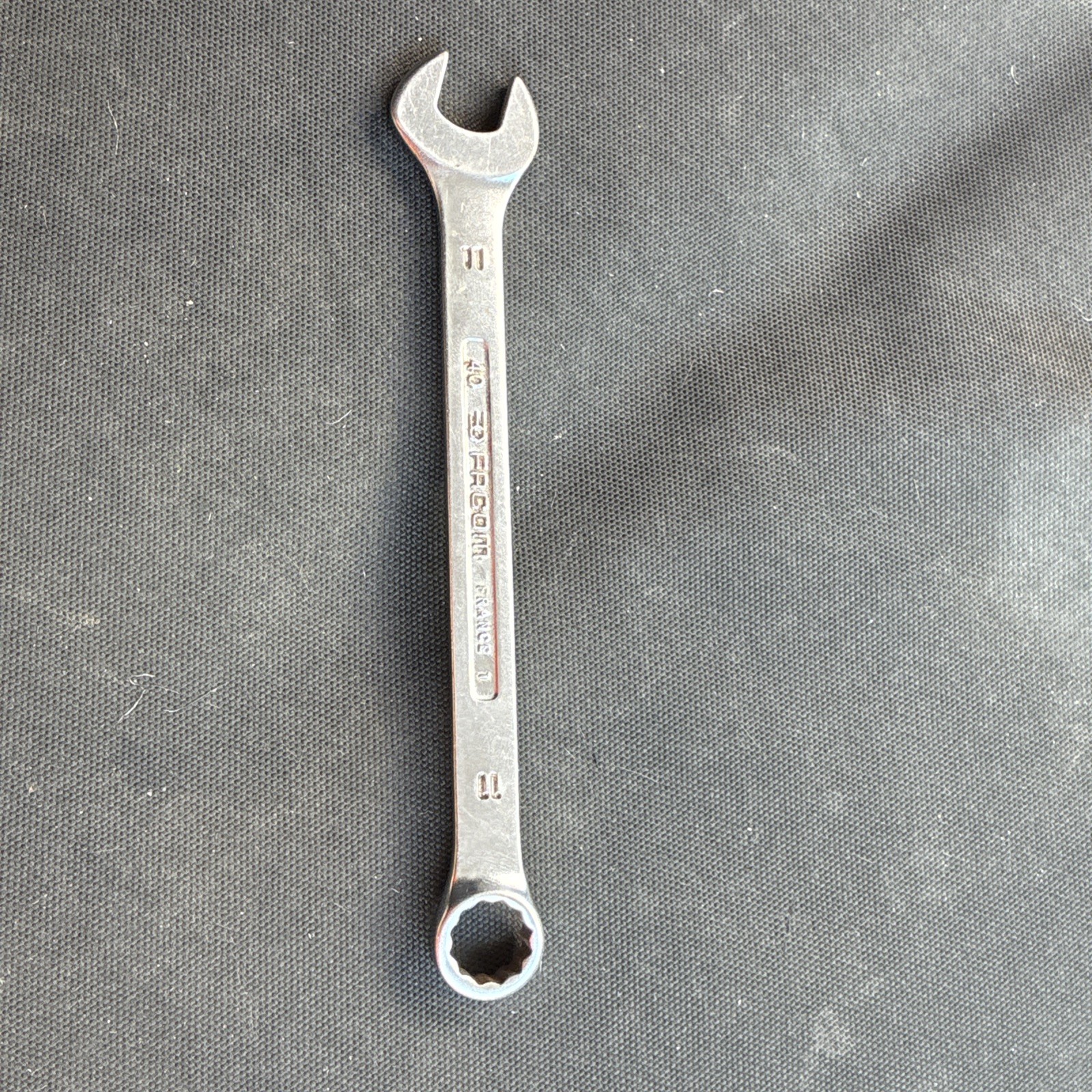 Facom 11mm 40 Series Combination Spanner Polished Chrome Finish. VGC