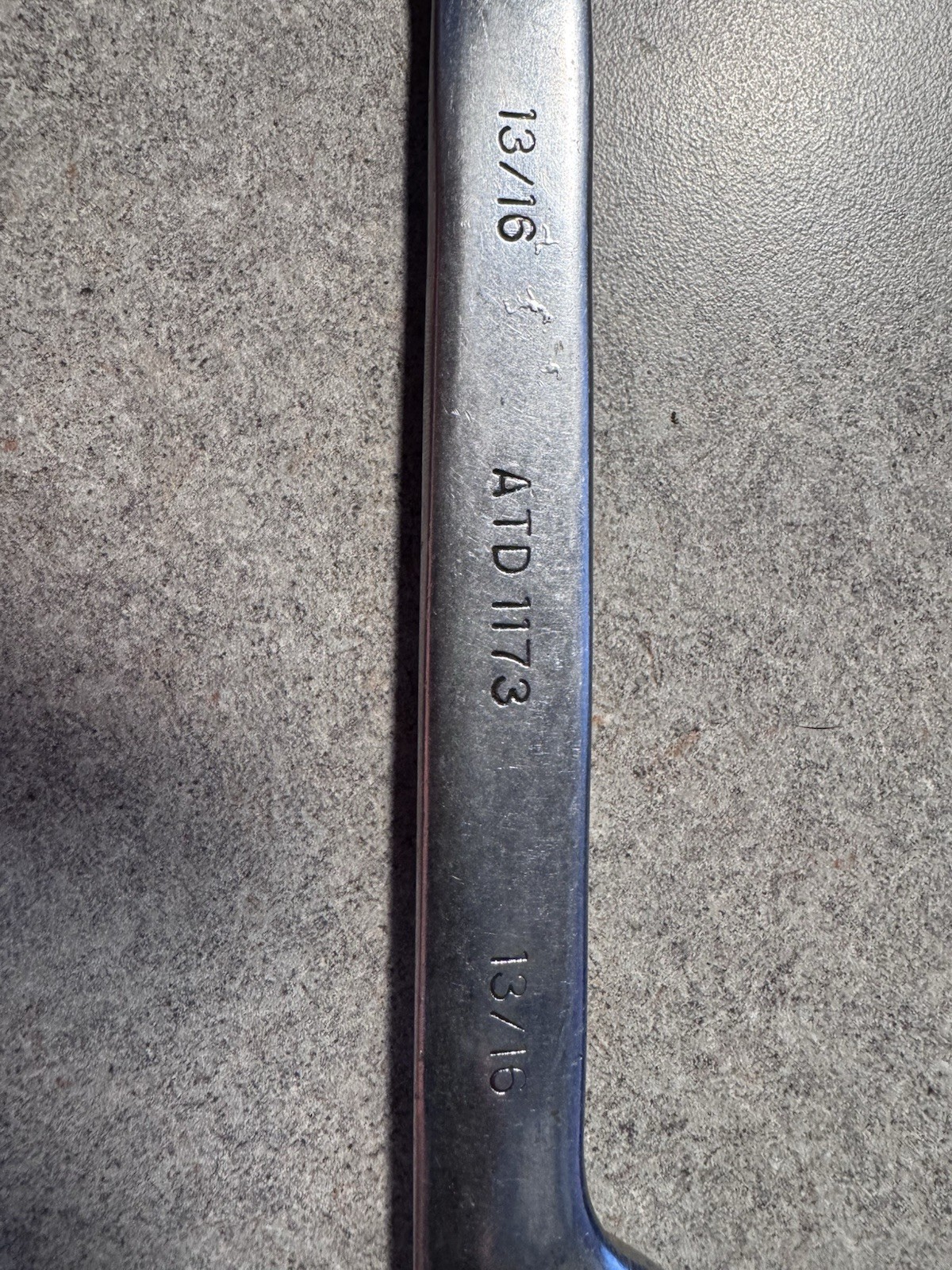 ATD Combination Wrench Lot 14mm 9/16 13/16 7/8 SAE Metric 5 Pc USA