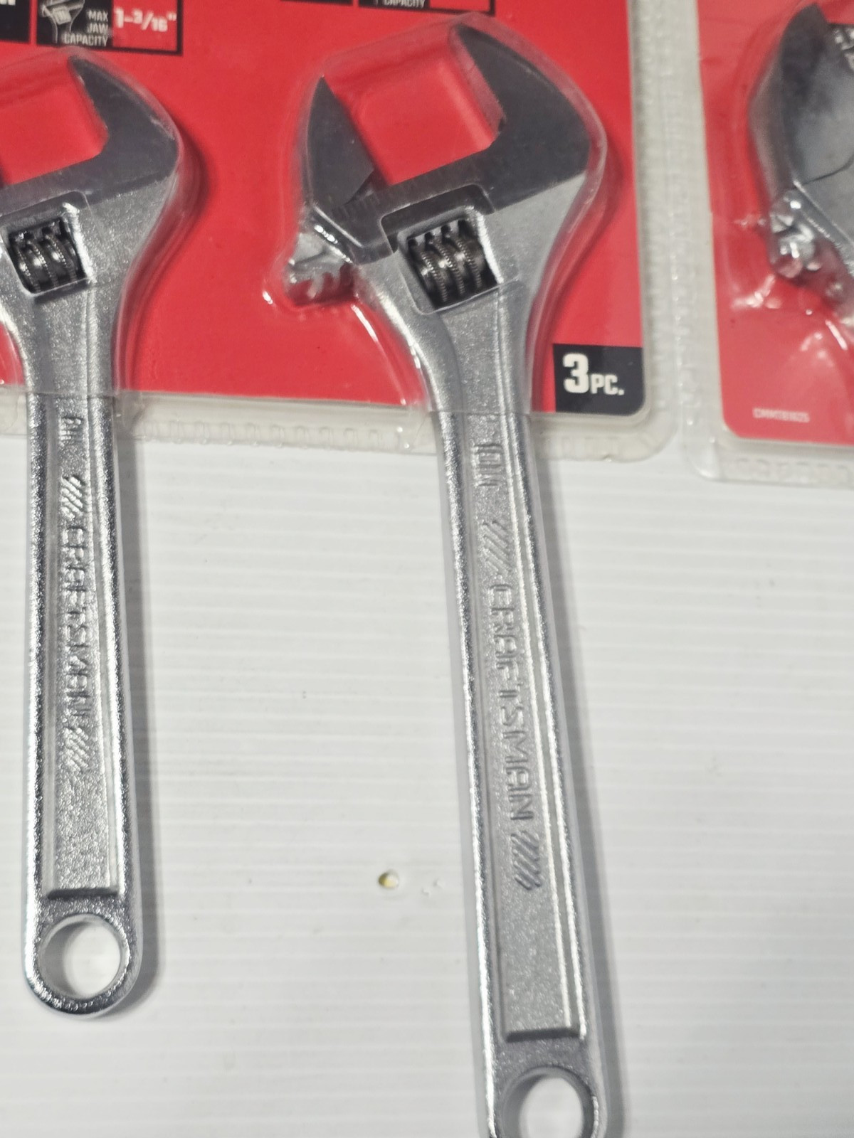 Genuine Craftsman 6″ 8″ 10″ 15″ Adjustable Wrench USA – NEW