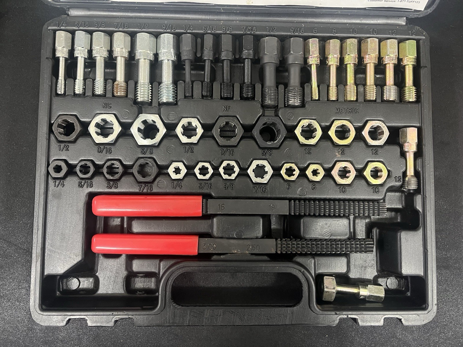 EverTough 67080 Thread Restoring File, Tap, and Die Kit / For Restoring Threads