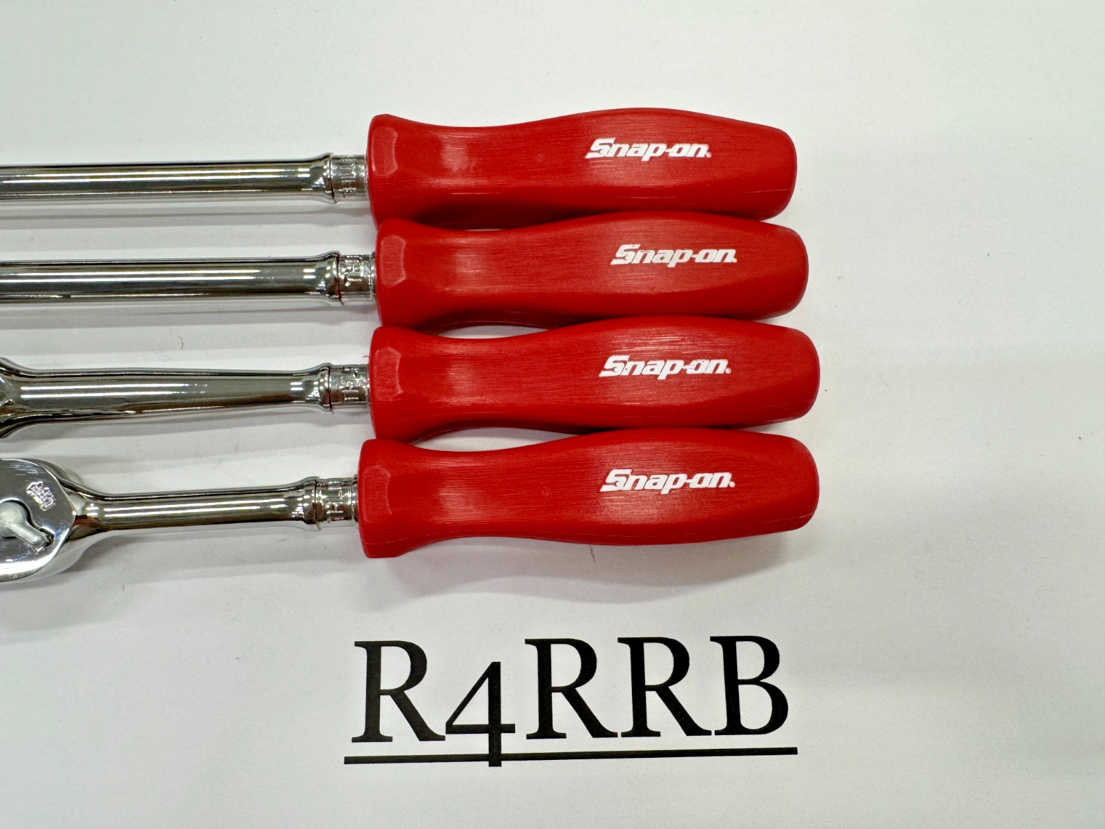Snap-on Tools USA NEW CLASSIC RED 4pc 1/4 Drive Assorted Ratchet Master Set RARE
