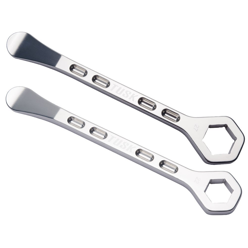 Tusk Aluminum Tire Iron Kit with 22mm and 27mm Axle Wrench