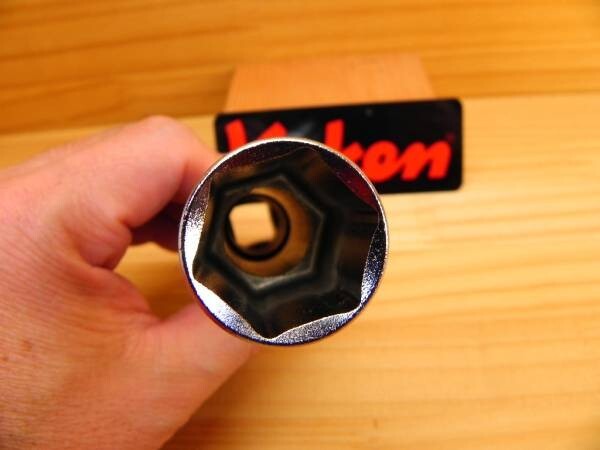 Ko-ken 4300M-21 L110 1/2″ Drive 6-Point Metric 21mm Long Wheel Socket