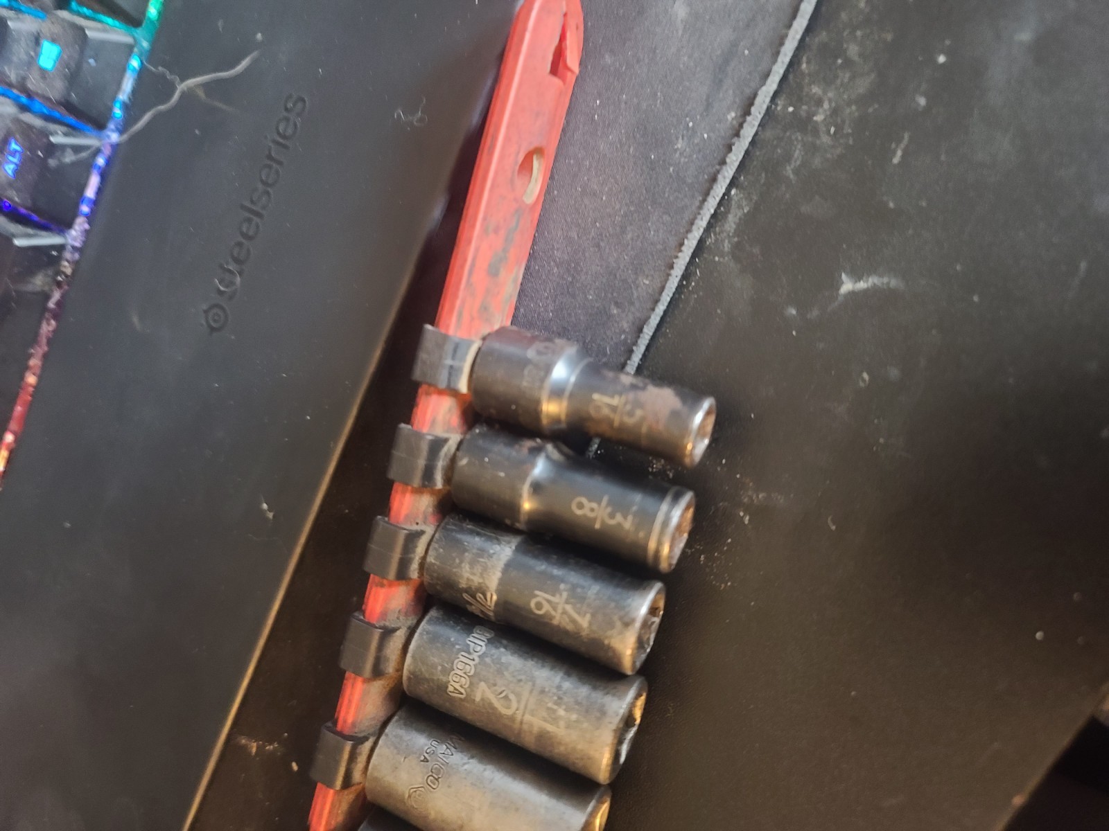 Matco Tools 12pc Semi Deep Metric Socket Set 3/8 Drive 8-19 NOT ADV and SAE Set
