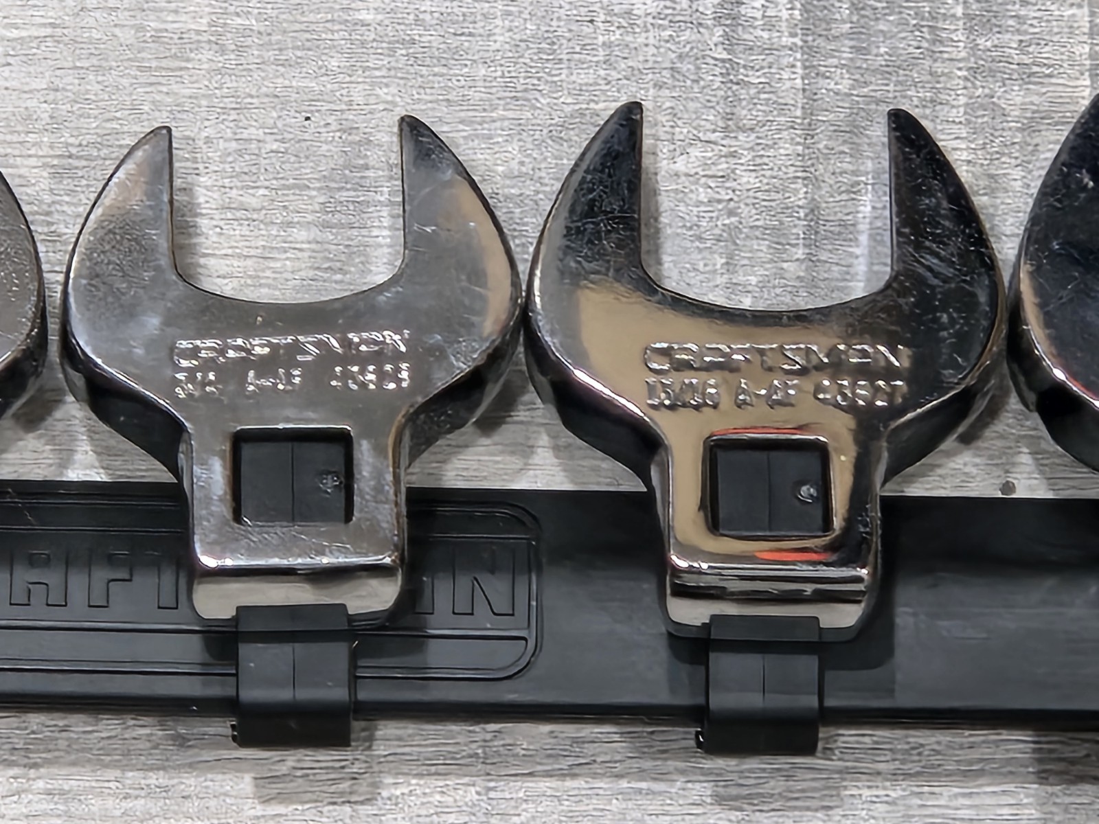 Sears Craftsman 20pc 3/8 Metric Sae Crowfoot Wrench Set 10mm-19mm 3/8-1 Inch