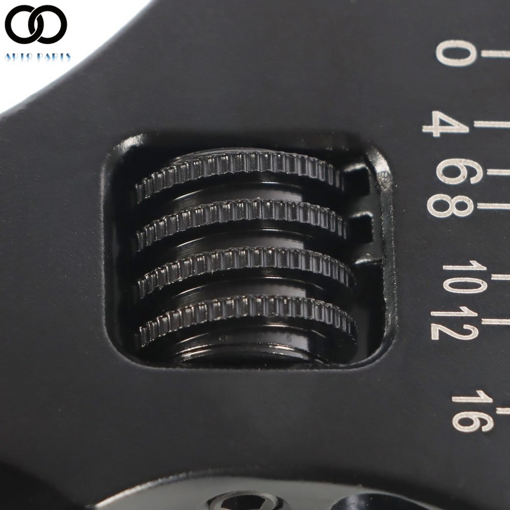 Black Aluminum 3AN 4AN-16AN Adjustable Wrench Tool Spanner For Hose End Fitting
