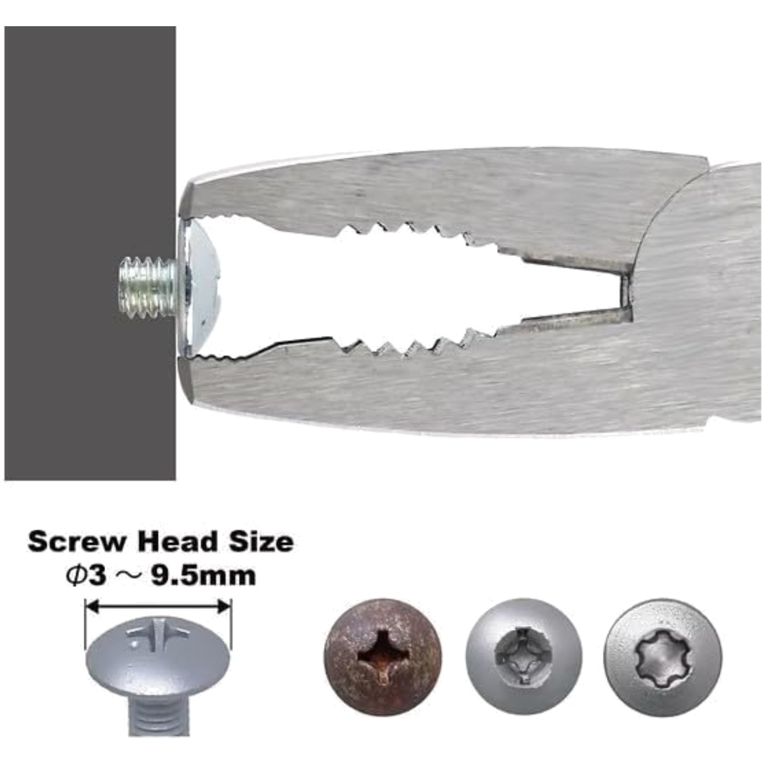 Vamplier Pliers for Fast Screw Removal