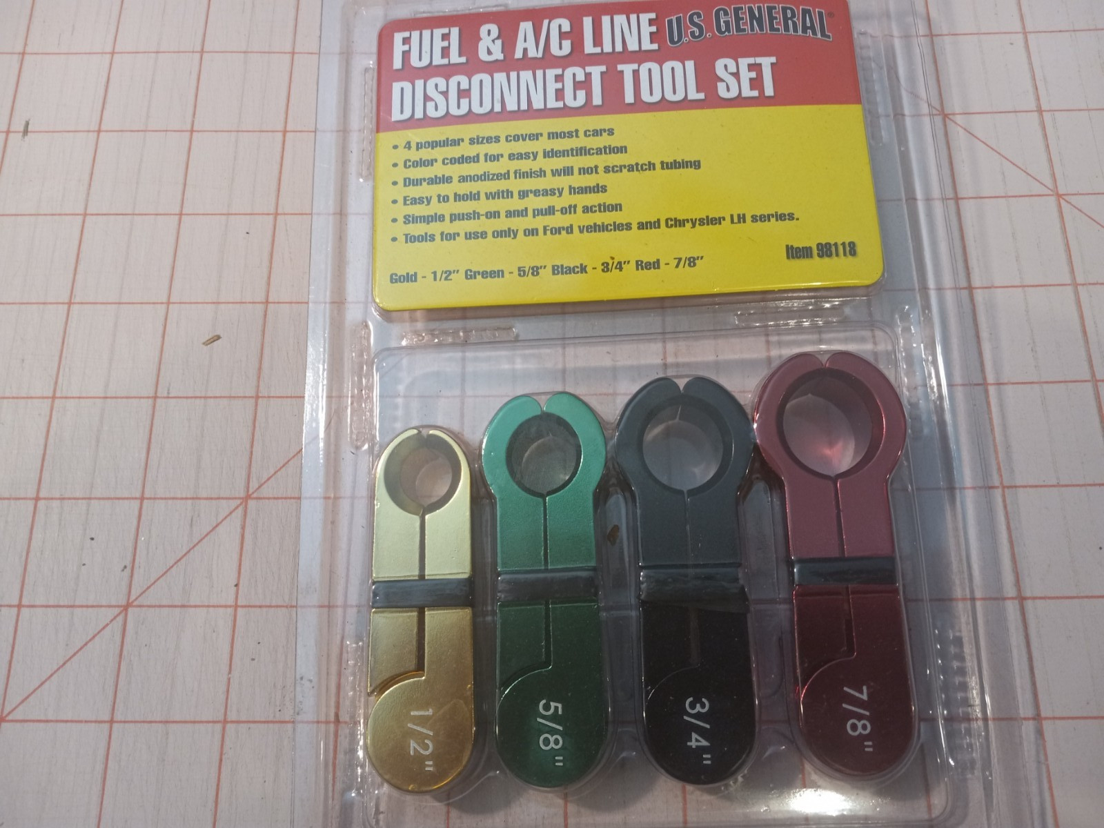 US General Fuel and AC Disconnect Set 98118