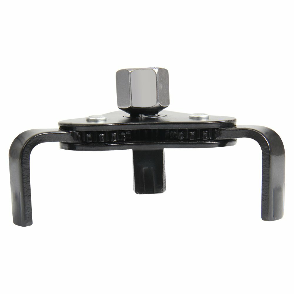 Universal Fully Adjustable Two Way Oil Filter Wrench Removal Tool for 2-3/8”-5”