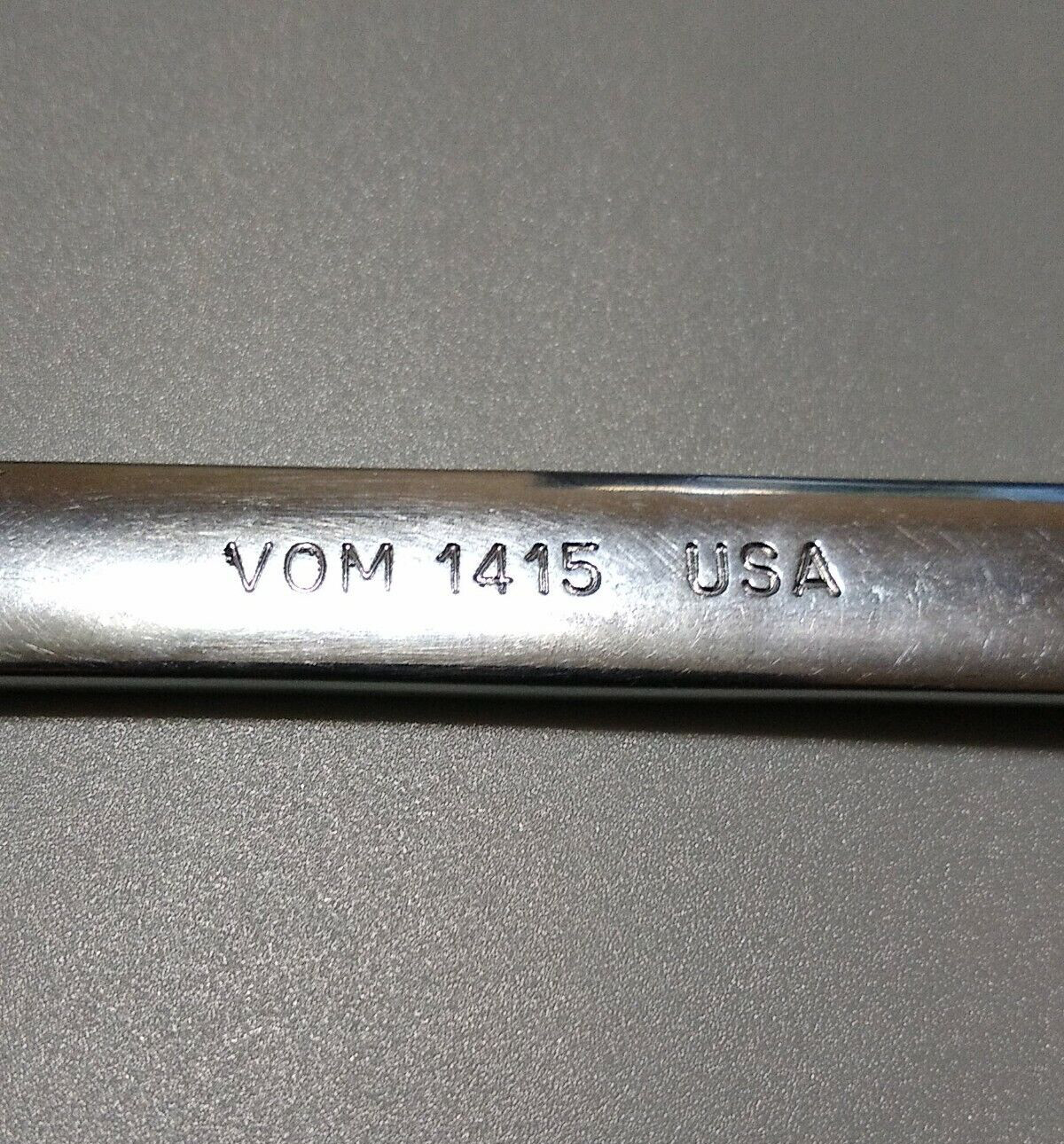 SNAP ON VOM1415, 14MM. X 15MM. OPEN END WRENCH 6.9″ LONG.