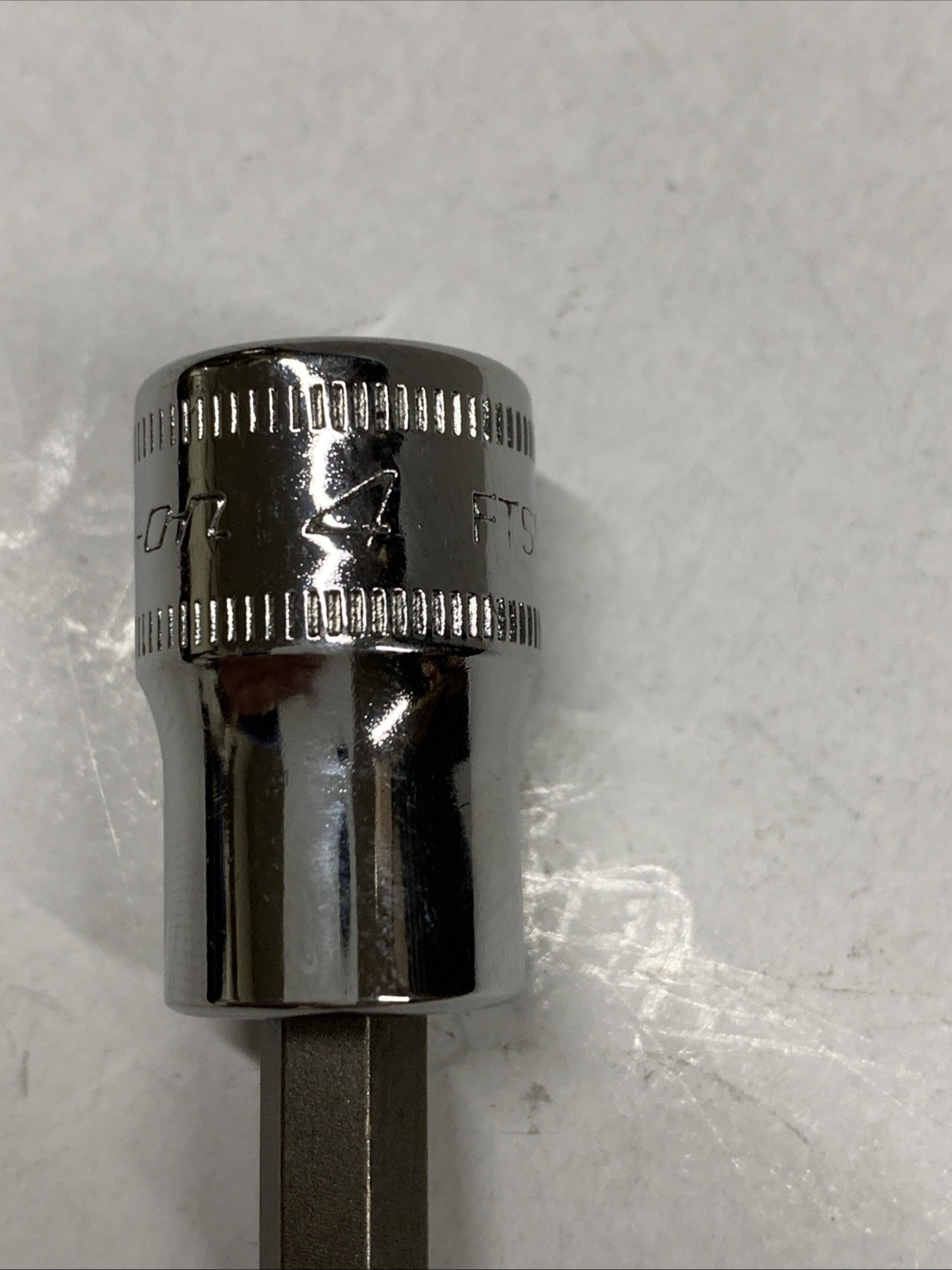 Snap On Tools USA FTSM4E 3/8”dr 4mm Standard Triple Square Bit Socket NEW