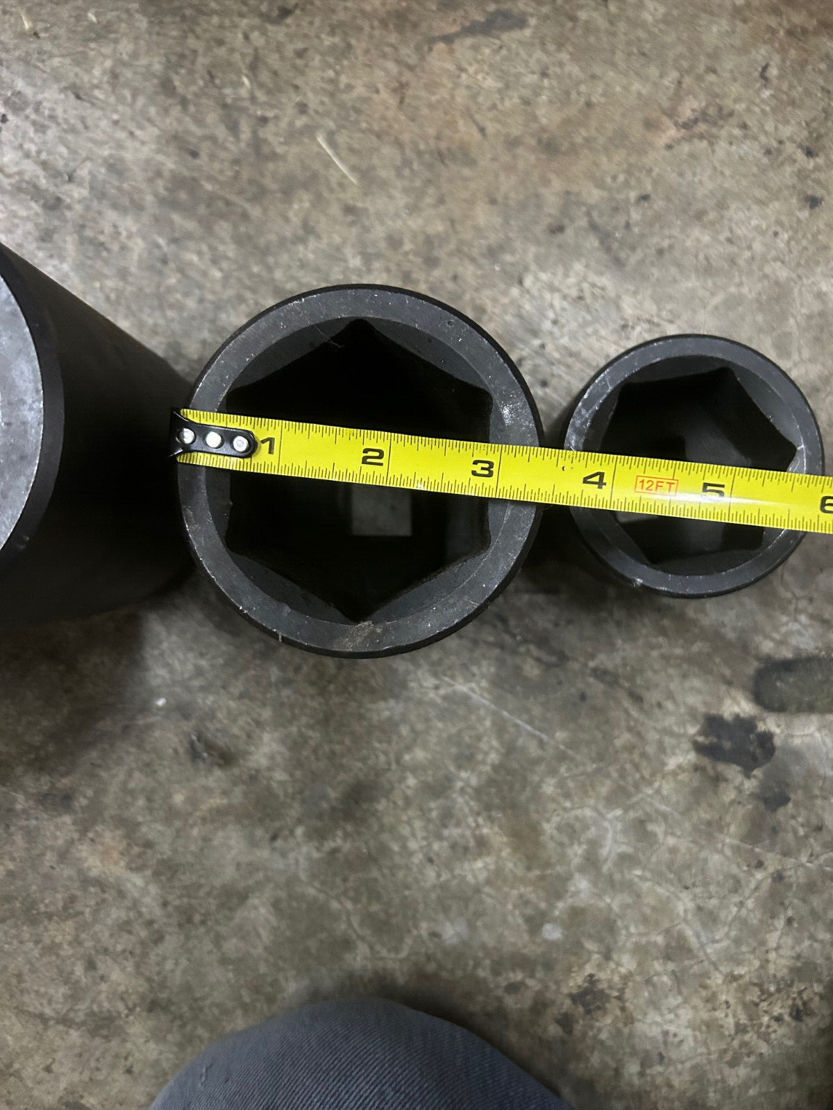 Proto 4 Huge Sockets tool lugs 3 5/8″, 2 1/2″, 2 3/8″, 2″ Hex 6 point 90mm