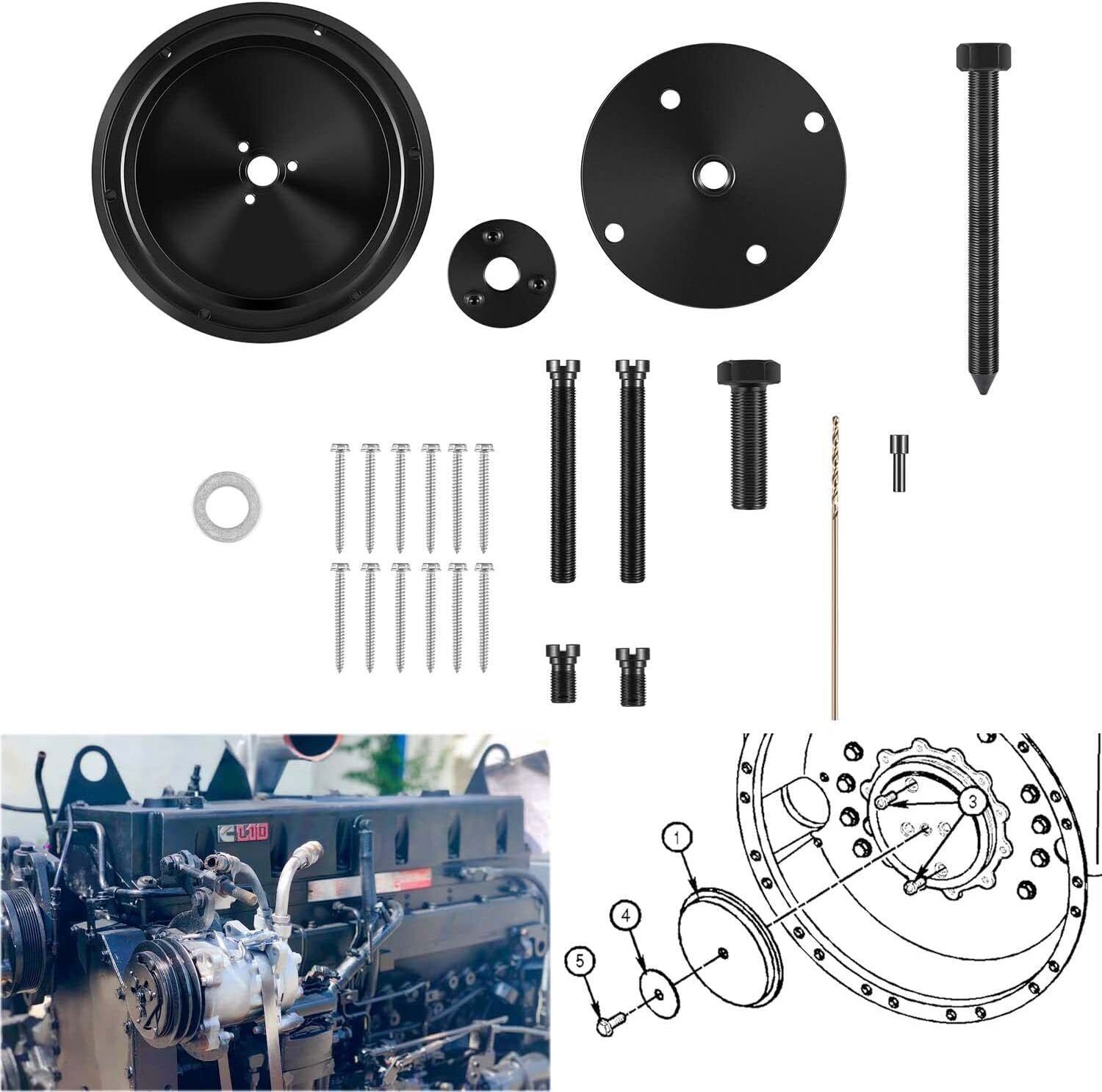 3164302 Crankshaft Rear Oil Seal Remover Installer Tool for Cummins ISM L10 G M1