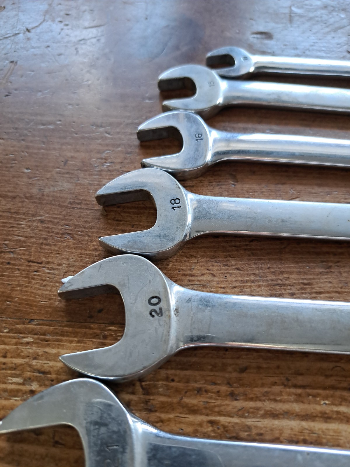 8 Vintage Snap-on Tools 1/2″Drive Ratchet/ 7 Wrenches Various Sizes See Pics USA