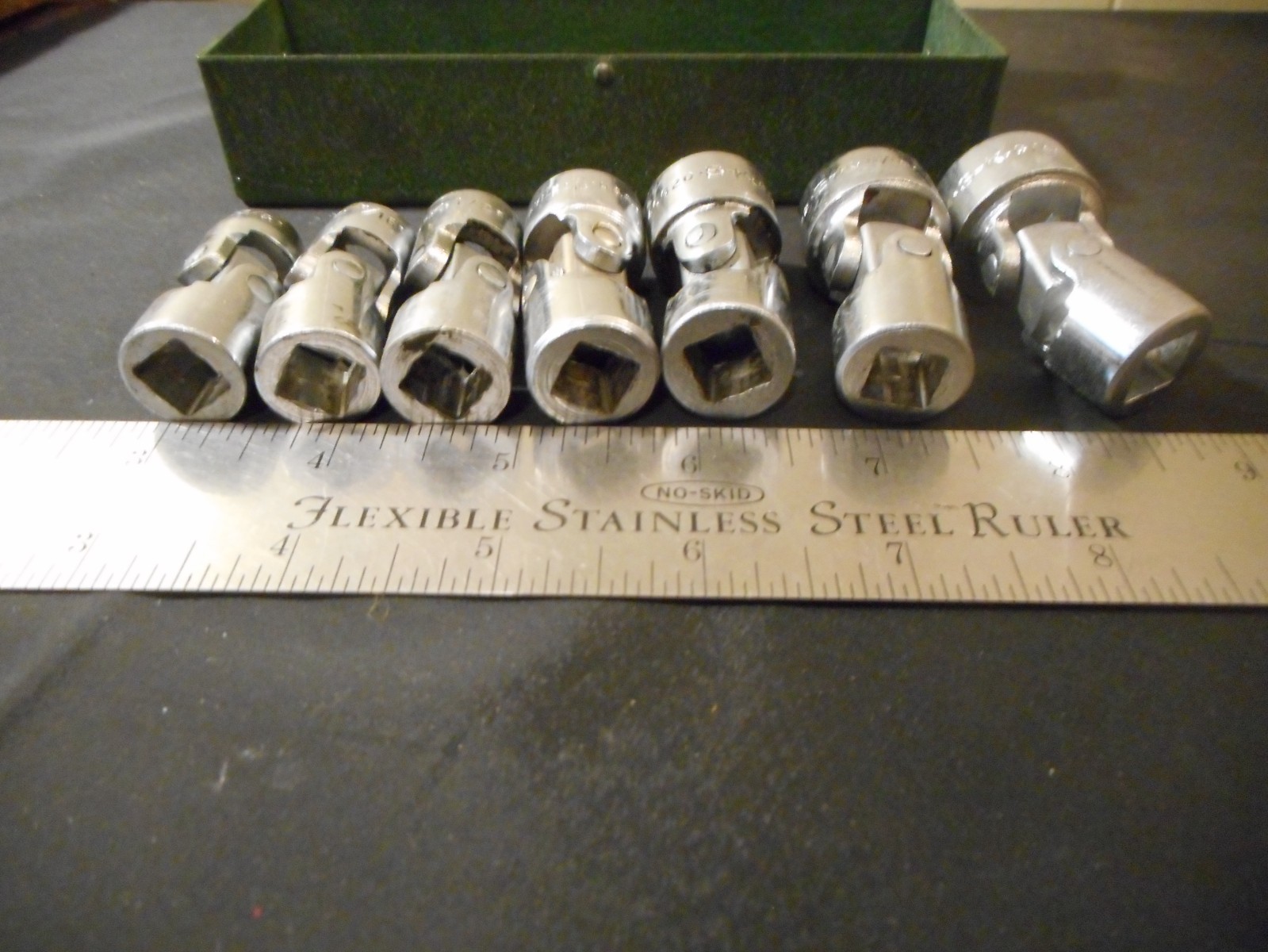S-K 7 pcs flexable universal swivel socket set 3/8 drive 3/8 – 3/4