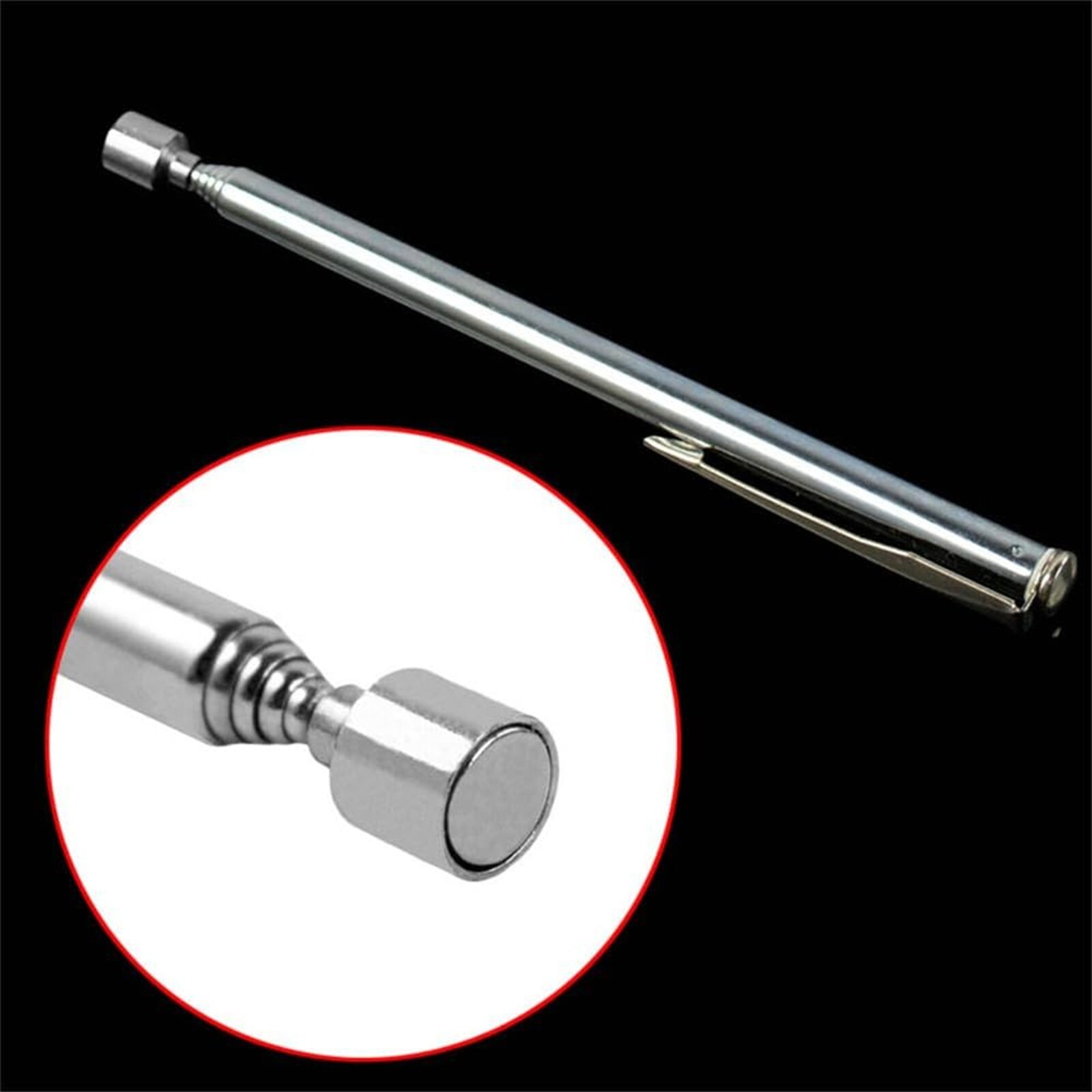 Telescopic Magnetic Pick Up Tool Long Reaching Extendable Extending 3lb Pen UK