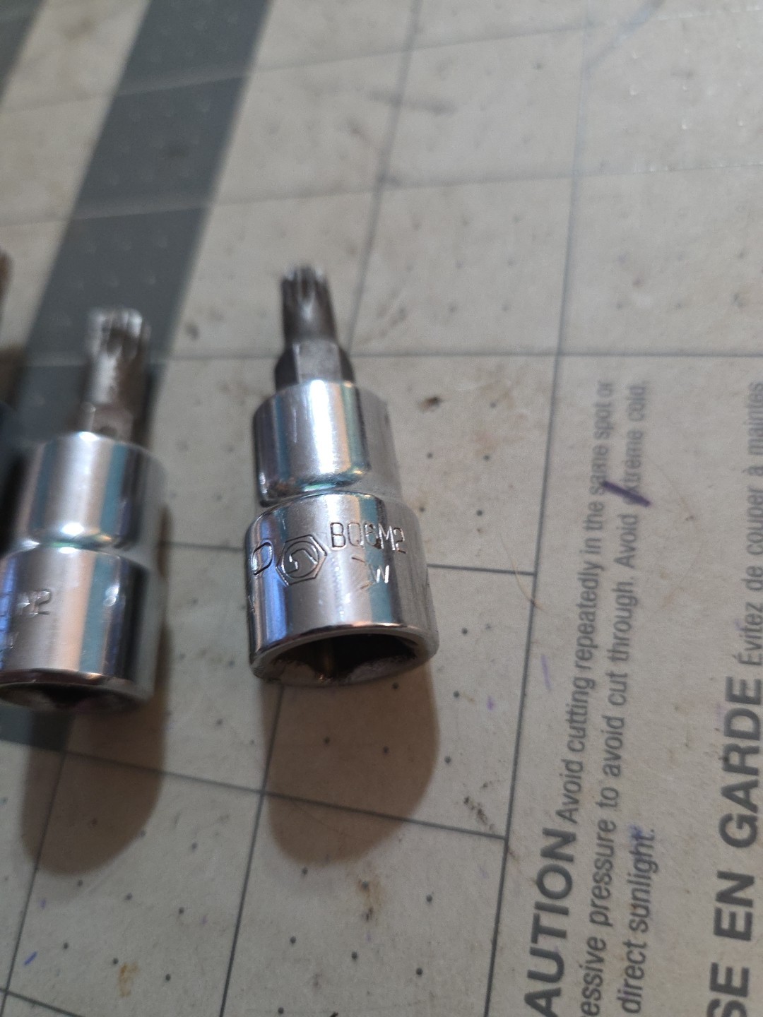 4 Matco Tools 12 Spline 3/8″ & 1/2″ Drive Triple Square Bit Socket 6,8,10 12mm