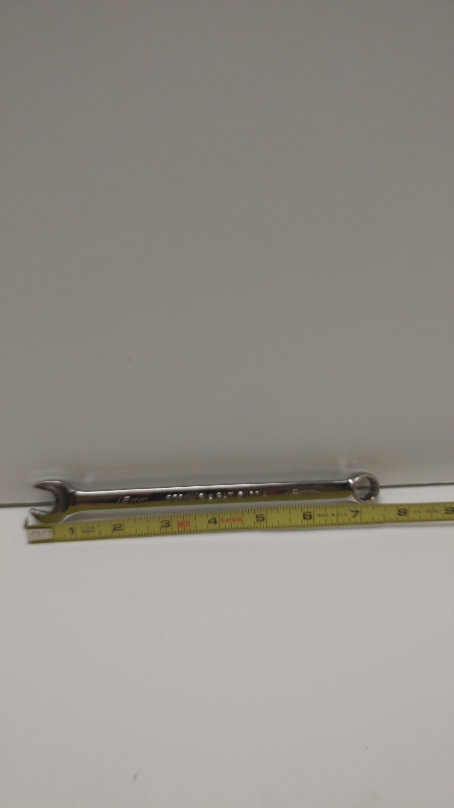 Snap-on 12mm Open End Wrench Combination (Used Once) SOEXM12 USA 7 1/2″ Long