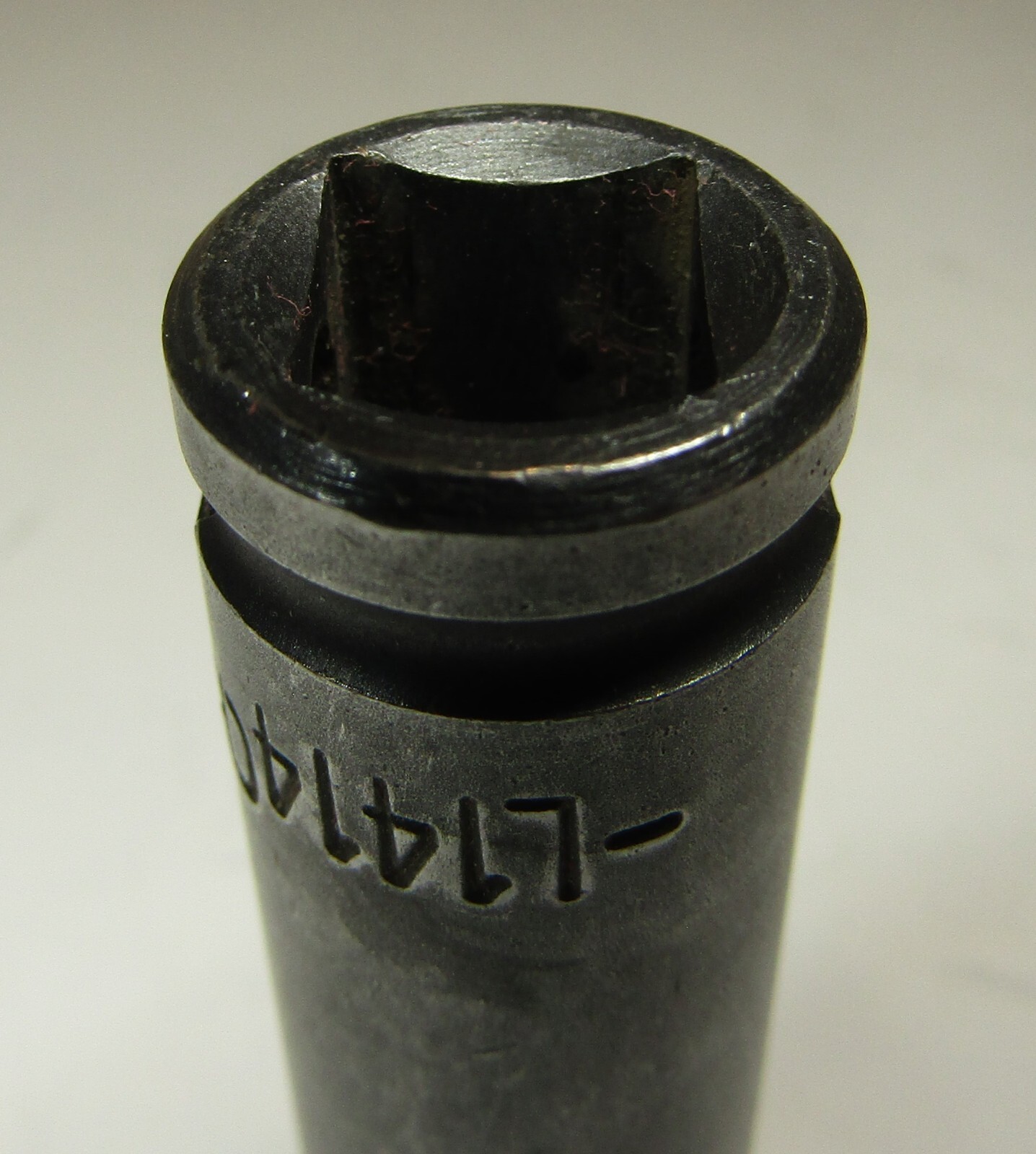 *Challenger* 7/16″ SAE 6 Point 3/8″ Drive Deep Socket L1414 – Made in U.S.A.