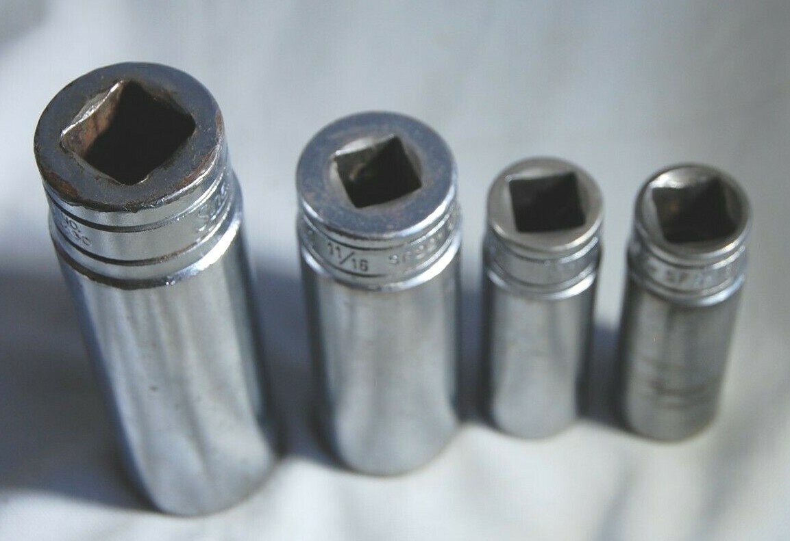 SNAP ON Sockets 3/8″ Drive-SF221 11/16, SF161 & SFS161 1/2- 1/2″ Drive TS241 3/4