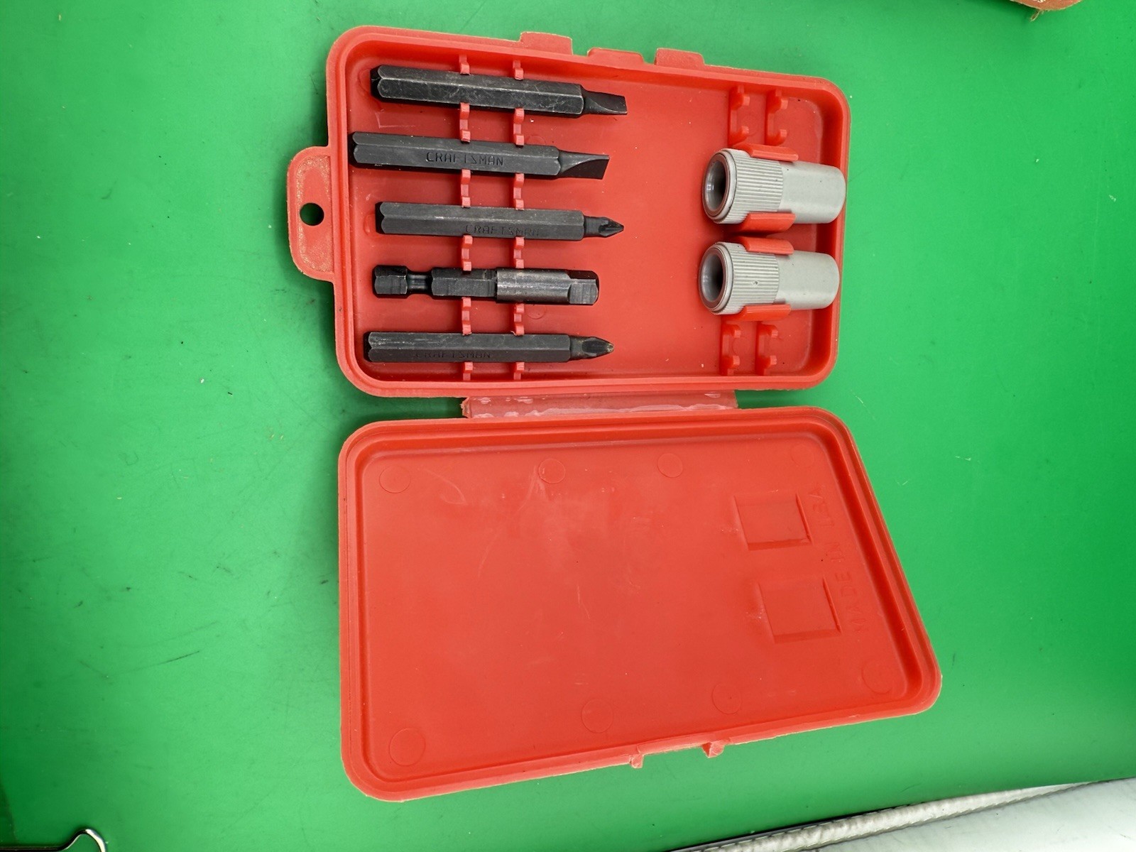 Craftsman Power Screwdriver Bit Set No. 9 2565 1/4″ Hex Shank USA