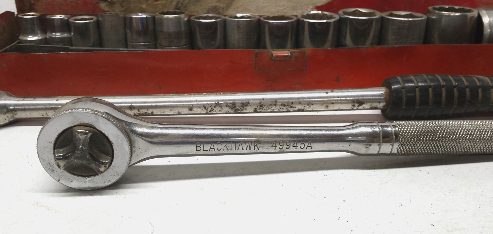 1/2 Inch Drive Socket Set of Misc. Sockets 7/16″ to 1-1/4″